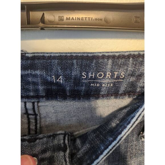 Simply Vera by Vera Wang Size 14 Mid Rise Jean Shorts - Picture 3 of 5
